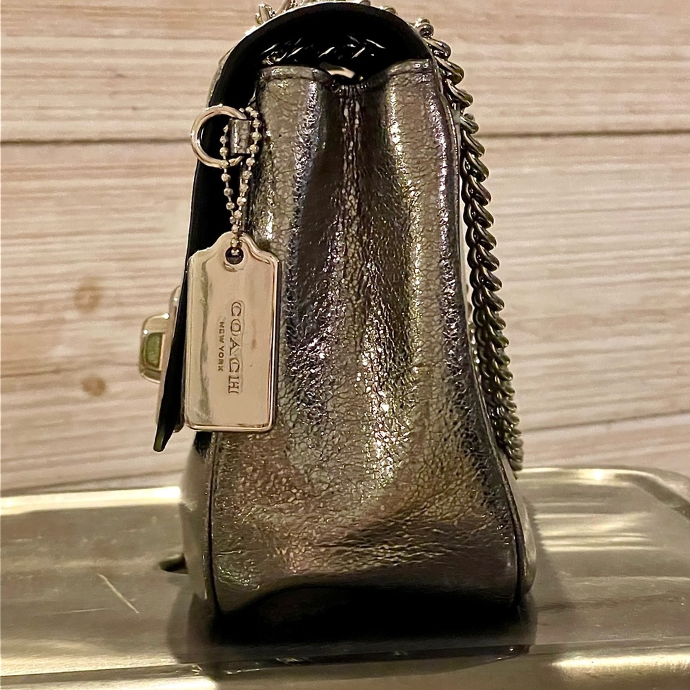 NWOT Coach Cassidy Crossbody in
Gunmetal/Silver - Picture 4 of 13